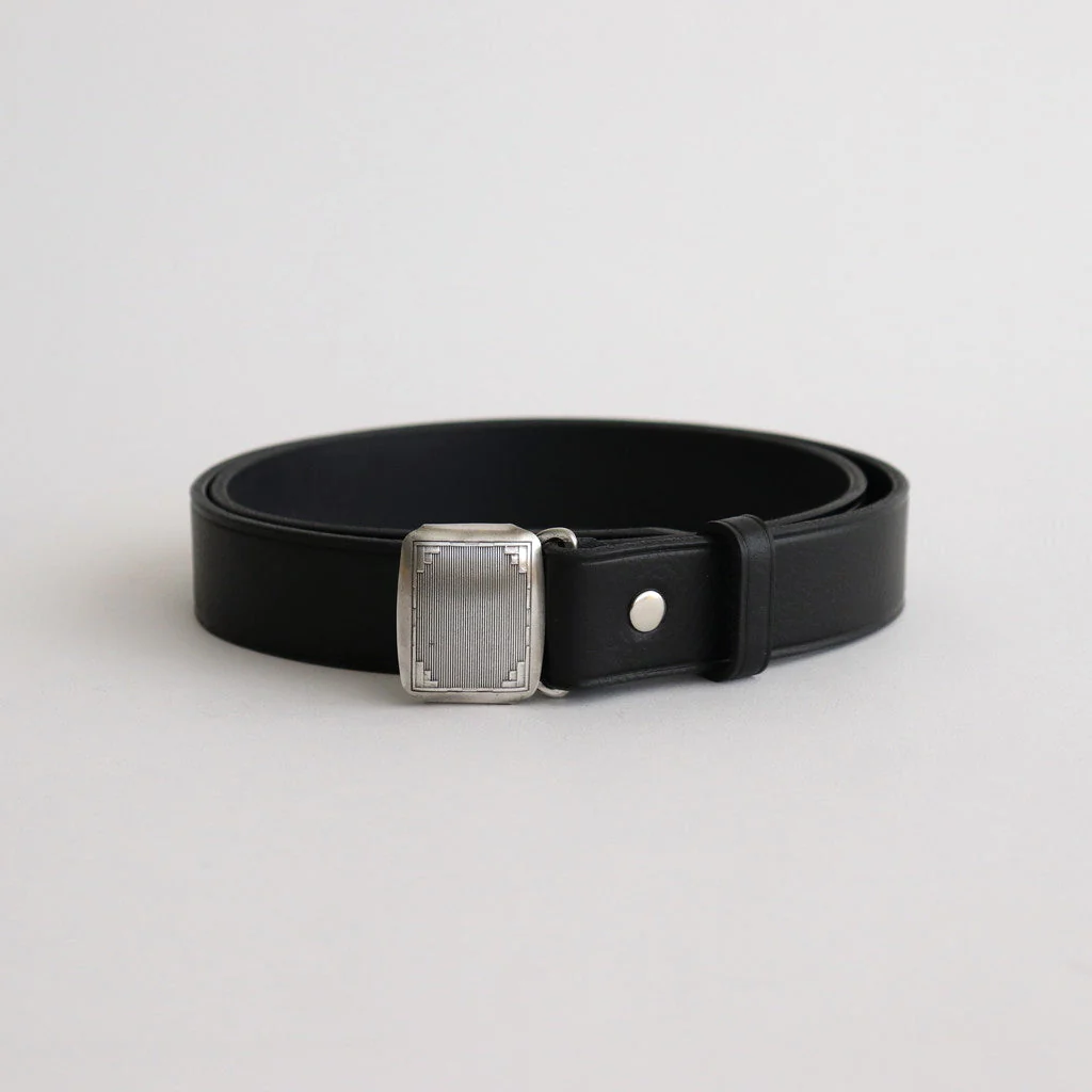 小物 PHIGVEL MAKERS & Co. HICKOK BELT PHIGVEL MAKERS HICKOK BELT BLACK X BRASS | TODAY CLOTHING