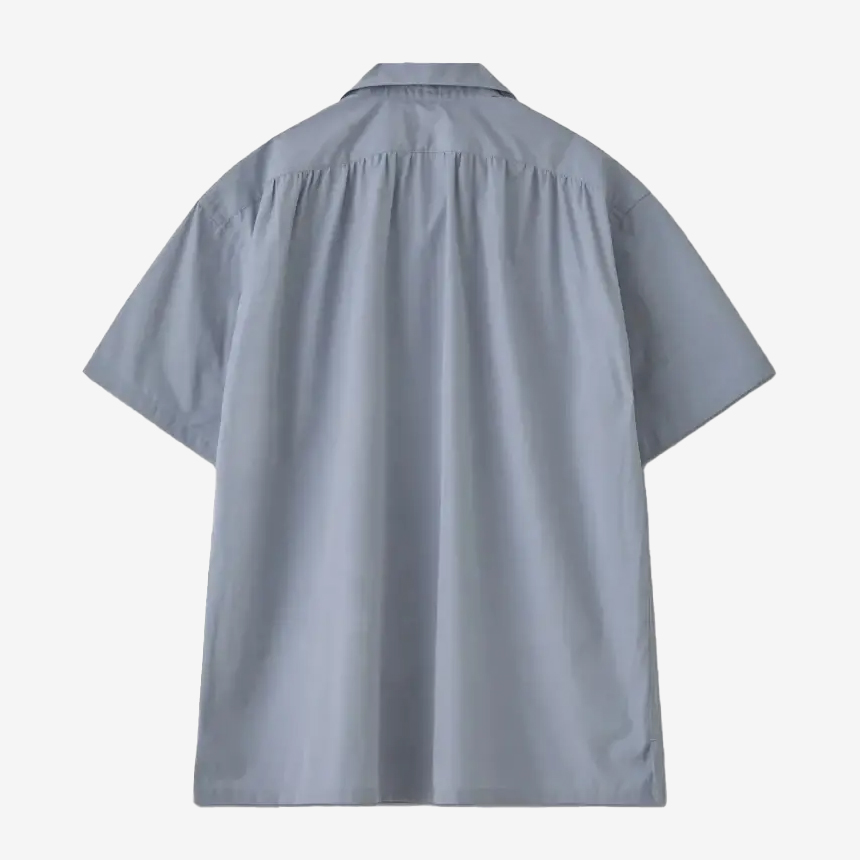 Men Back Gathering SS Shirt｜PHIGVEL MAKERS & Co.｜インテリア雑貨 