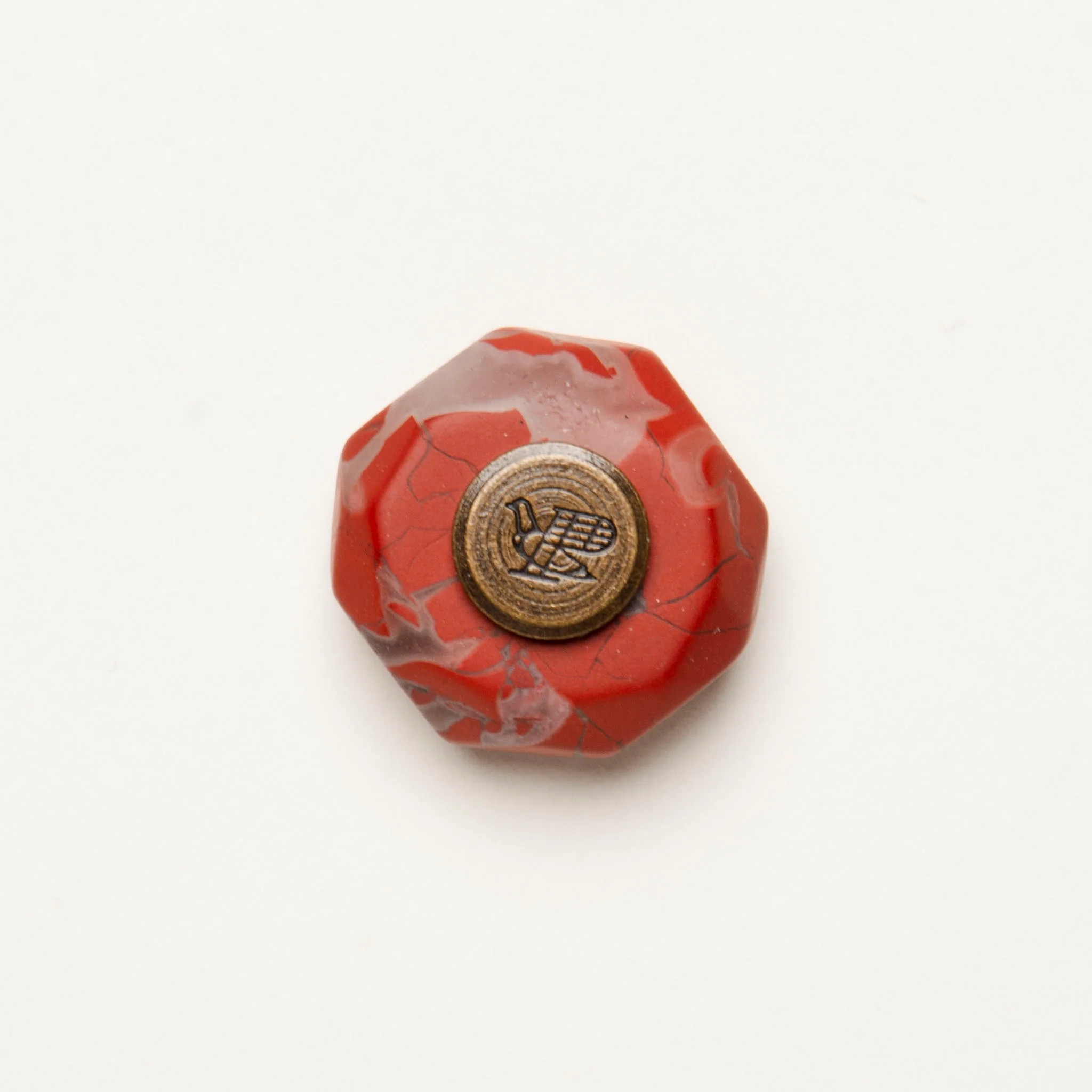 ミネラルキーホルダー 'Red Jasper'｜POSTALCO｜インテリア雑貨の