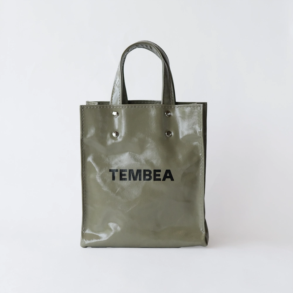 美品　テンベア TEMBEA PAPER TOTE SMALL カーキ　バック PAPER TOTE MINI 'LT-OLIVE'｜TEMBEA｜インテリア雑貨のオンライン