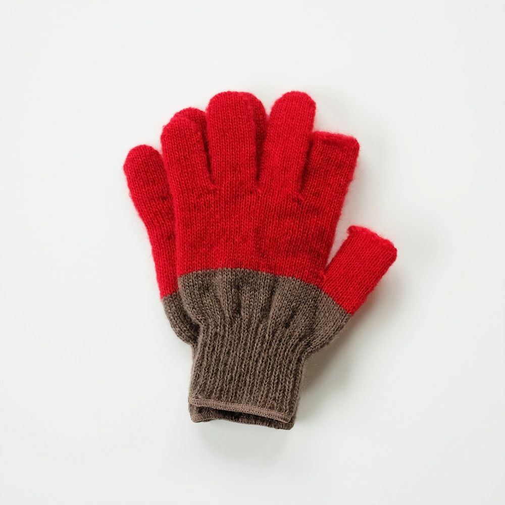 2FINGERLESS GUNTE MOHAIR / RED×BUSH｜TEMBEA｜インテリア雑貨の